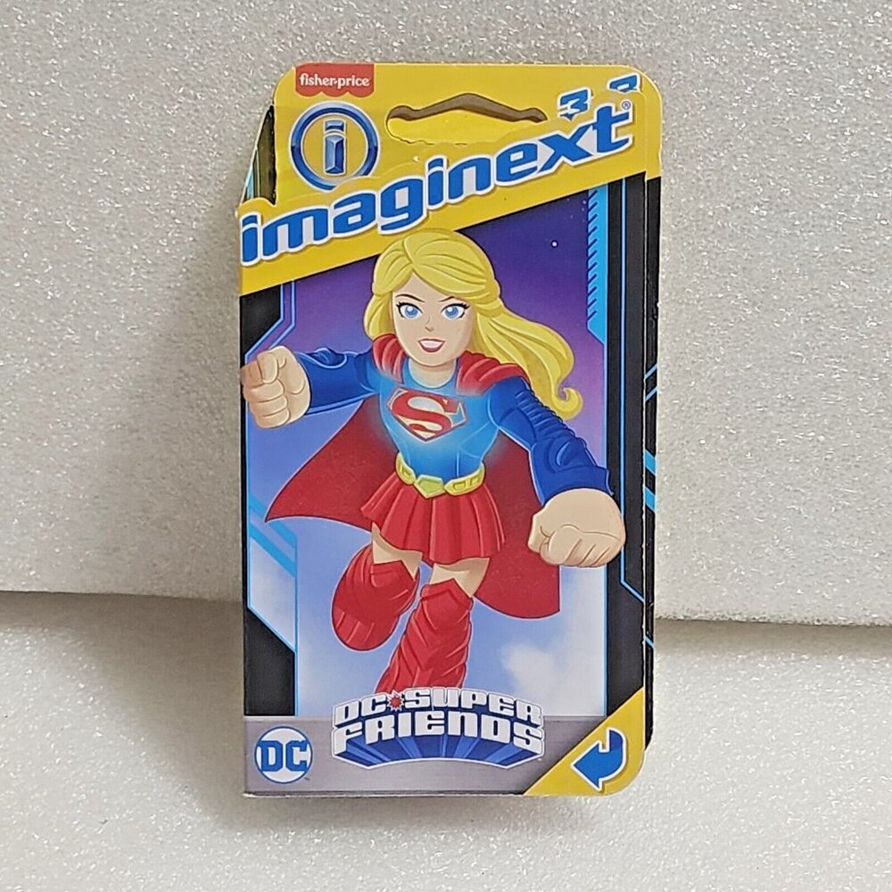 Imaginext DC Super Friends SUPERGIRL #13 Fisher Price Figure 3" New
